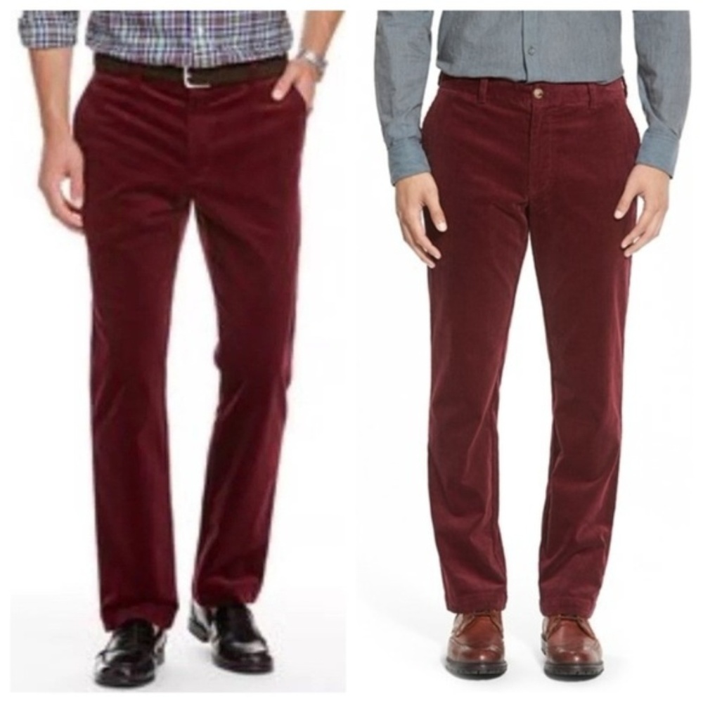 Vineyard Vines Men’s Burgundy Pants